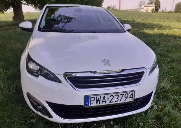 wyszogród Peugeot 308 cena 38500 przebieg: 116360, rok produkcji 2015 z Wyszogród